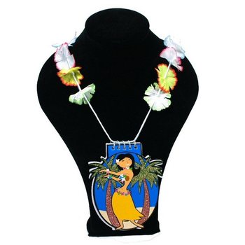 Havaiji-kaulakoru muistikirjalla (24 kpl)