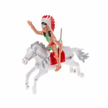 Cowboy- & Intiaanihahmot Hevosella -Lajitelma (12 kpl)