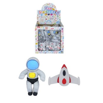 Pyyhekumit Malli: Avaruus / Astronautti Telineessä (84 kpl)