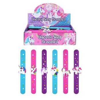 Yksisarvinen Taputusrannekkeet / Unicorn Snap (24 kpl)