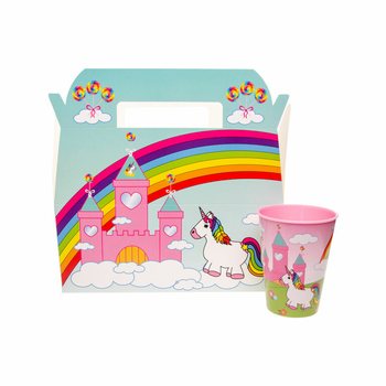 Yksisarvinen Menu-laatikko - 22,5 x 12 x 9,5 cm (24 kpl)