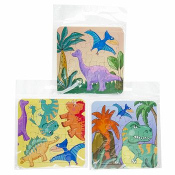 Mix Dinosaurus-palapelit - 14x14 cm (50 kpl)