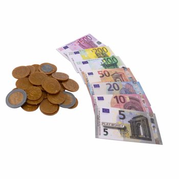 HOME SHOPPING - EURO LEIKKIRAHAT & SETELIT KORTISSA (6 kpl)