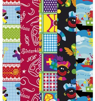 Sankari Nikolaus Sinterklaas Lahjapaperirullat 250 x 50 cm (5 kpl)
