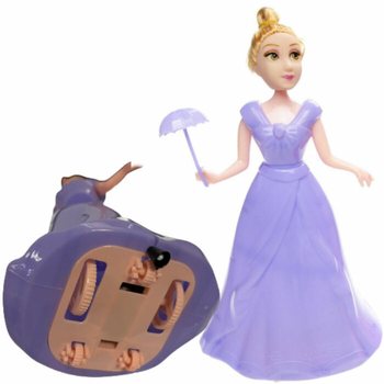 Py&ouml;riv&auml; ja tanssiva prinsessanukke (6 kpl)