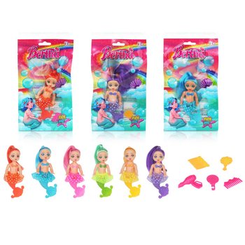 Merenneito-nukke lahjapussissa - V&auml;rik&auml;s sekoitus (24 kpl)