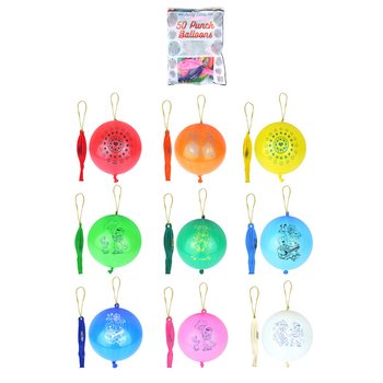 Pomppupallot Sekalaiset Kuviot (50 kpl)
