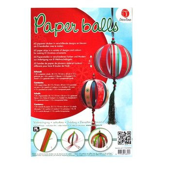 Tee-se-itse Suuret Joulupallot Askartelusetti (12 kpl)