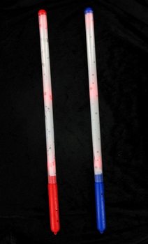 Suuri Vilkkuva LED-sauva - Malli 1 (12 kpl)