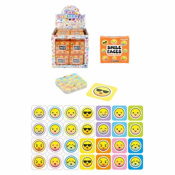 PIENET MUISTIPELIT - MALLI: SMILEY - DISPLAY-LAATIKOSSA (64 kpl)