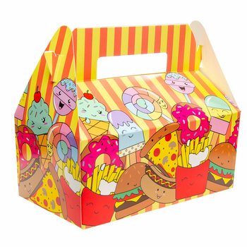 Fastfood-menulaatikot - 22,5 x 12 x 9,5 cm (24 kpl)