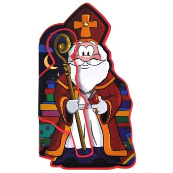 Suuri Sinterklaas-vaahtomuovikirja 30 cm (3 kpl)