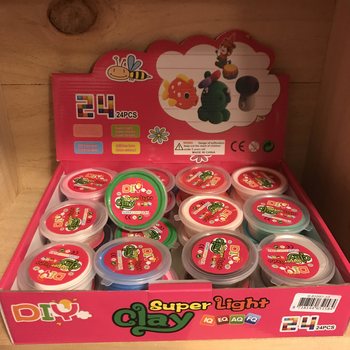 Super Light -muovailuvaha telineessä (24 kpl)