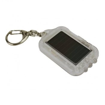 AURINKOKENNO-AVAIMENPERÄ LED-VALOLLA - LÄPINÄKYVÄ (20 kpl)