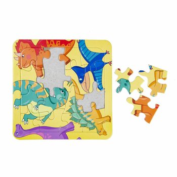Mix Dinosaurus-palapelit - 14x14 cm (50 kpl)