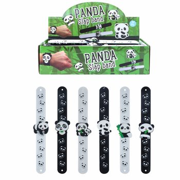 Panda Snap-rannekkeet / Slap-rannekkeet (24 kpl)