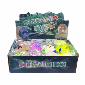 Squeeze Dinosauruksen Munat Esittelytelineess&auml; (12 kpl)