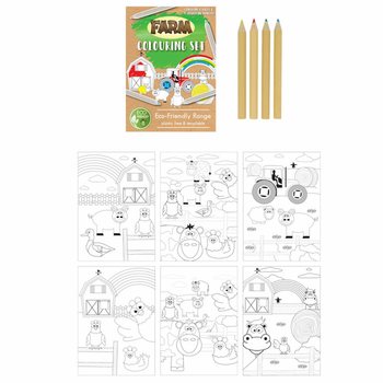 ECO FRIENDLY - Maatila Piirustussarja (25 kpl)