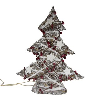 Suuri Valoilla Varustettu Koristejoulukuusi 50 cm (1 kpl)