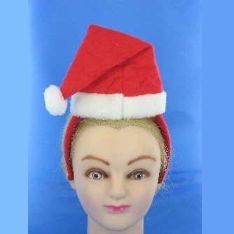 Tonttulakki-hiuspanta (12 kpl)