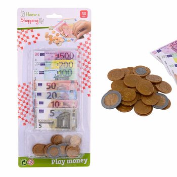 HOME SHOPPING - EURO LEIKKIRAHAT & SETELIT KORTISSA (6 kpl)