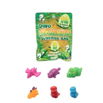Yll&auml;tyspussi / Blindbag - Squishy Dinosaurukset (24 kpl)