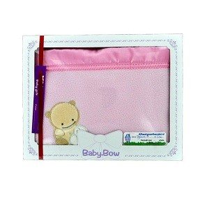 BABY BOW FLEECEPEITTO - VAALEANPUNAINEN