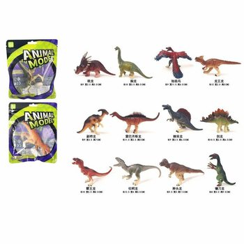 Dinosaurus-leluhahmot Mix - lahjapussissa (12 kpl)