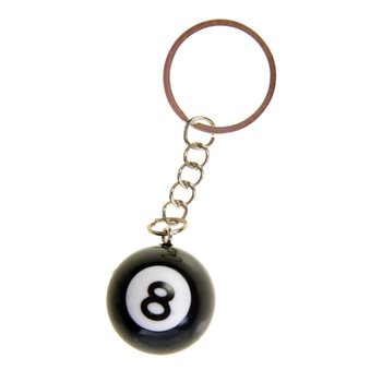 BILJARDIPALLO 8 -AVAIMENPER&Auml;T (48 kpl)