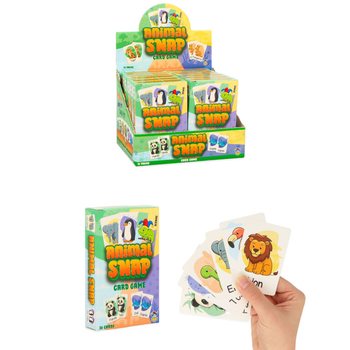 ANIMAL SNAP -KORTTIPELI - EL&Auml;INKORTTIPELI 36 KORTILLA - TELINEESS&Auml; (12 kpl)