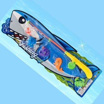 MAGNEETTINEN KALASTUSPELI KORTILLA - 16x53x3,5 cm (12 kpl)