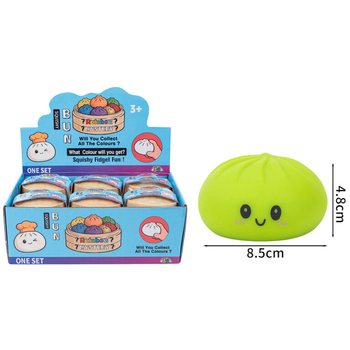 RAGE - Squishy Bun Dumplings ISO (Koko 8.5 x 8.5 x 4.8 cm) - Viral 2026 Fidget Toy (12 kpl)