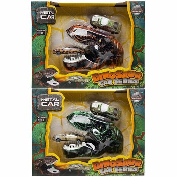 DINOSAURUS AUTONLAUKAISIJA - YLELLINEN LAHJAPAKKAUS (2 KPL)