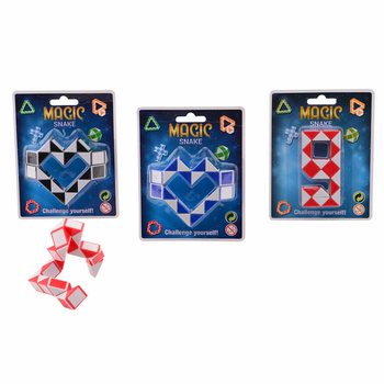 MAGIC SNAKE - 3D-K&auml;&auml;rmepalapeli Kortissa (24 kpl)