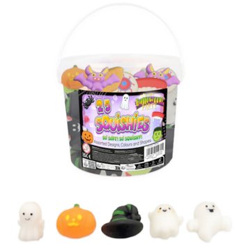 HALLOWEEN SQUISHY -HAHMOT &Auml;MP&Auml;RISS&Auml; LAJITELMA (25 kpl)