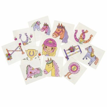 FUN TATTOO'S - HEVOSET (48x12 kpl)