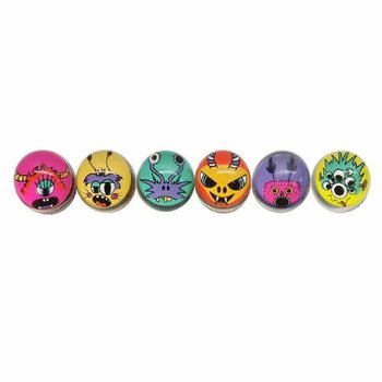 Monster-pomppupallot Ø 3,2 cm (50 kpl)