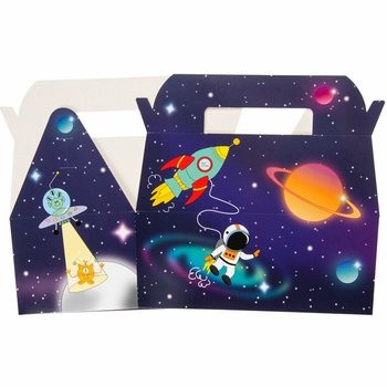 Avaruus / Space Lasten Ateriaboksit - 22,5 x 12 x 9,5 cm (24 kpl)