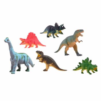 ANIMAL WORLD - Dinosaurus-leikkisetti (6 hahmoa)