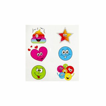 FUN TATTOOS &ndash; MALLI: SMILEY (96 kpl)