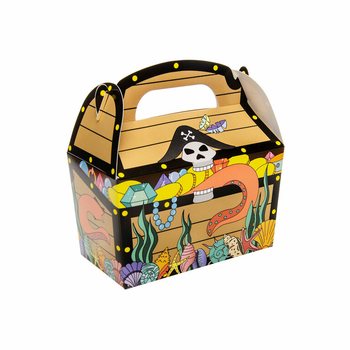 Rosvoherkkulaatikko Merirosvo 12x12.5x6 cm (12 kpl)
