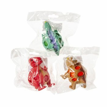 Squishy Mesh Dinosauruspallo - Display (12 kpl)