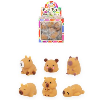 ONNENPYÖRÄ CAPYBARA SQUISHY (96 kpl)