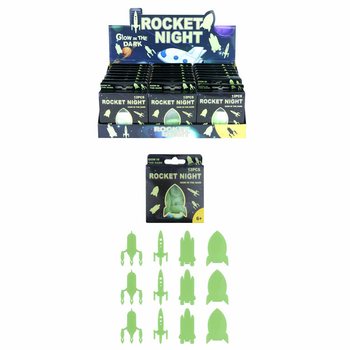 Pime&auml;ss&auml; Hohtava Avaruusraketti Kattoon Display-laatikko (24 kpl)