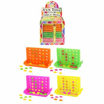 Nelj&auml;n Suora -peli Display-laatikossa - V&auml;rivalikoima (52 kpl)