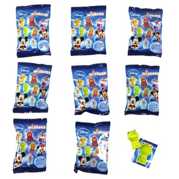 Disney Wikkeez Figuurit + Tarra Yll&auml;tyspussissa (300 kpl)