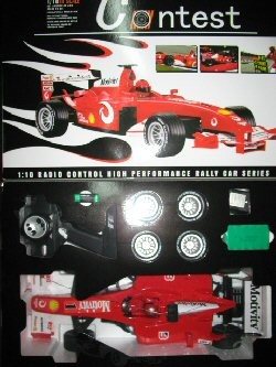 Suuri RC Formulat 1 -auto Contest