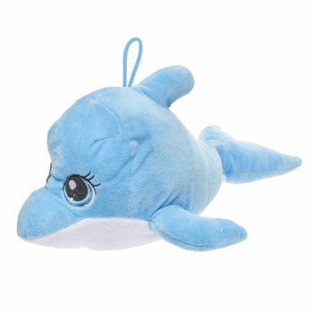 Suuri Pehmolelu Delfiini, 35 cm - V&auml;risuora (6 kpl)