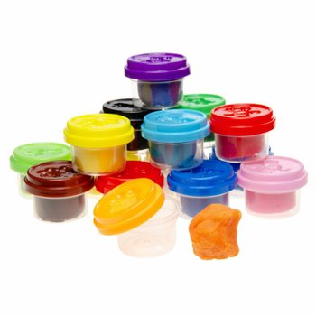 FUN DOUGH - Muovailuvaha Purkeissa (1 pussi, 15 kpl)