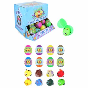 Vedettävät Maatilan Eläimet Yllätysmuna Display (48 kpl)